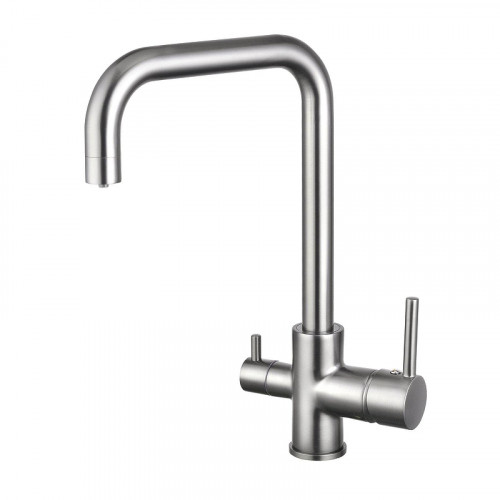 Смеситель для кухни Shevanik S228L цвет Сатин