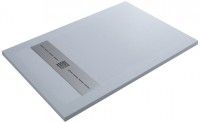 Душевой поддон из искусственного камня Aquanet Delight 120x80 255442 Белый