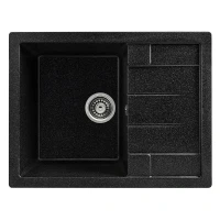 Кухонная мойка Gerhans 65 B22-22/311-11-24 цвет Черный