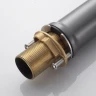Смеситель для раковины Shevanik S4701T цвет Оружейная сталь