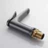 Смеситель для раковины Shevanik S4701T цвет Оружейная сталь