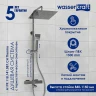 Душевая система WasserKRAFT A199.118.141.087.CH Thermo с термостатом Хром латунь на стену