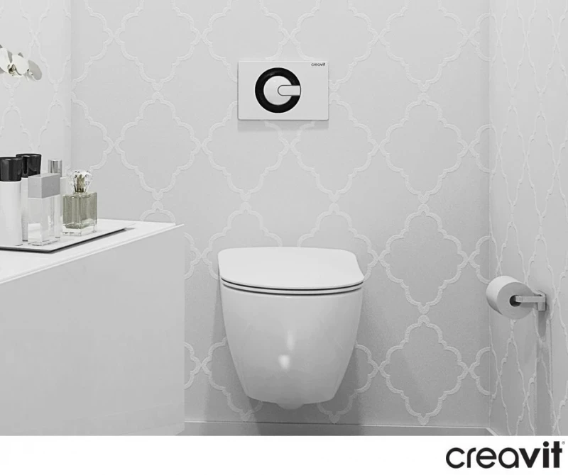Унитаз биде Creavit Free FE322-00CB00E-0000 подвесной Белый без сиденья фарфор подвесной