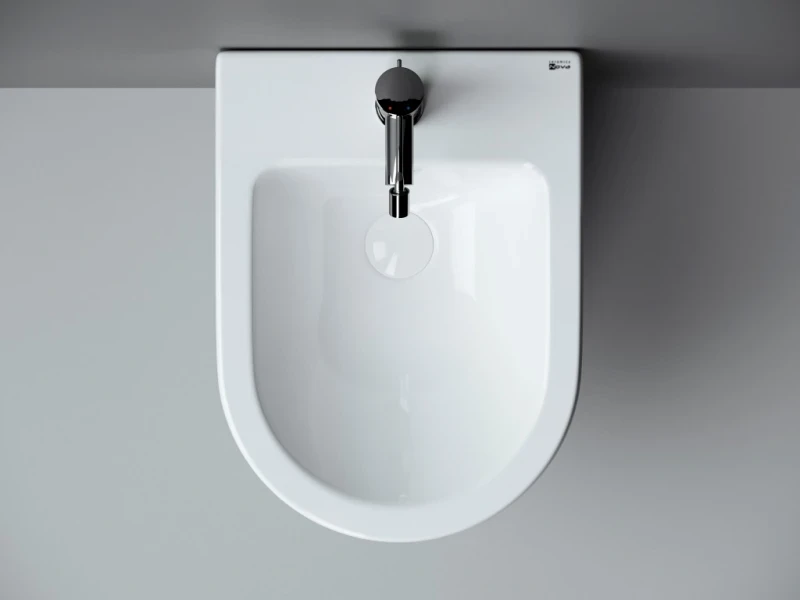 Биде Ceramicanova Metropol CN4003 подвесное Белое