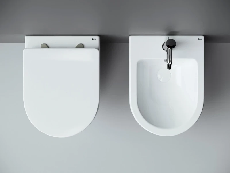 Биде Ceramicanova Metropol CN4003 подвесное Белое