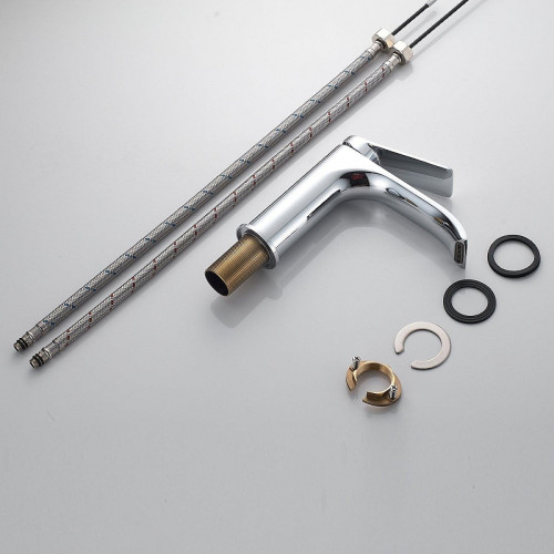 Смеситель для раковины Shevanik S4101 цвет Хром