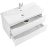 Тумба под раковину BelBagno Marino-Cer 100 MARINO-CER-1000-2C-SO-BL-P подвесная Bianco Lucido МДФ / ЛДСП
