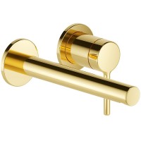 Смеситель для раковины Excellent Pi Arex AREX.1214GL Золото встраиваемый