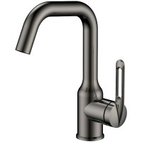 Смеситель для раковины Haiba HB10825-3 Оружейная сталь латунь