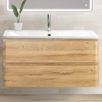 Тумба под раковину BelBagno ALBANO-800-2C-SO-RR подвесная Rovere Rustico МДФ / ЛДСП