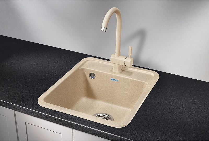 Кухонная мойка Granula Standart 42 4202 цвет Бежевый