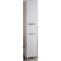 Шкаф пенал Corozo Алиот 35 SD-00000598 Белый МДФ / ЛДСП