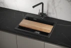 Кухонная мойка Granula Estetica 58 5804 цвет Шварц