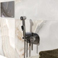 Гигиенический душ со смесителем WasserKRAFT Main 4138 Хром латунь на стену