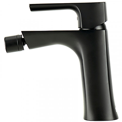 Смеситель для биде Lemark Ursus LM7208BL Черный матовый латунь