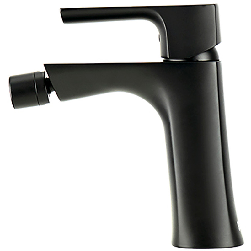 Смеситель для биде Lemark Ursus LM7208BL Черный матовый латунь