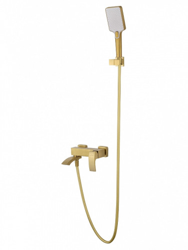 Смеситель для ванны Wonzon & Woghand Fit WW-88639009-BG цвет Брашированное золото