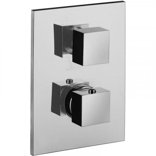 Смеситель для душа Paffoni Level LEQ519CR/M с термостатом Хром латунь встраиваемый