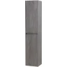 Шкаф пенал BelBagno Kraft 33 L KRAFT-1600-2A-SC-CG-L подвесной Cemento Grigio МДФ / ЛДСП