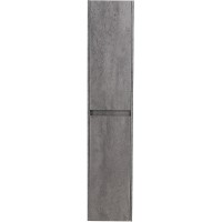 Шкаф пенал BelBagno Kraft 33 L KRAFT-1600-2A-SC-CG-L подвесной Cemento Grigio МДФ / ЛДСП