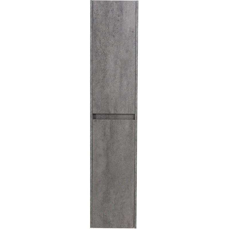 Шкаф пенал BelBagno Kraft 33 L KRAFT-1600-2A-SC-CG-L подвесной Cemento Grigio МДФ / ЛДСП