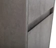 Шкаф пенал BelBagno Kraft 33 L KRAFT-1600-2A-SC-CG-L подвесной Cemento Grigio МДФ / ЛДСП