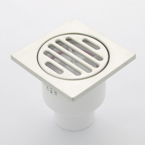 Душевой трап McAlpine MRFG4V с решеткой цвет Белый