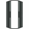 Душевой уголок Grossman Cosmo 100х100 301.K33.02.1010.21.10 профиль Черный матовый стекло тонированное