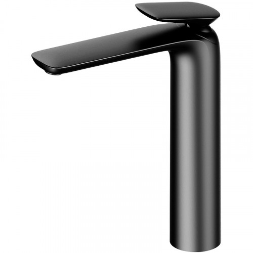 Смеситель для раковины AQUAme Como AQM6514GM Оружейный металл латунь