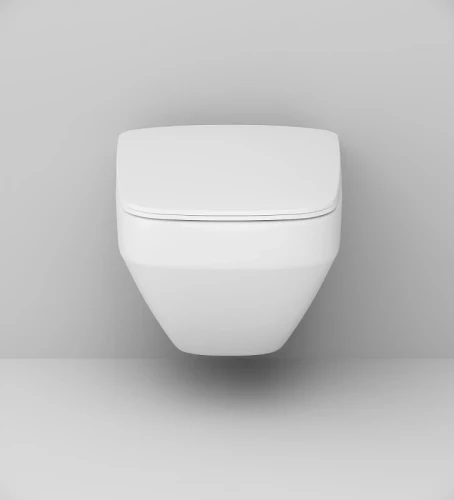 Комплект унитаза с инсталляцией AM.PM Inspire V2.0 FlashClean IS450A38.50A1700 с сиденьем Микролифт и Черной клавишей смыва фарфор подвесной