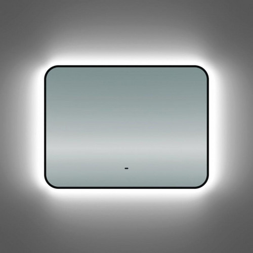 Зеркало Maretti Florenza 80 FL148060P14EL с подсветкой цвет Черный с бесконтактным выключателем