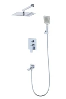 Душевая система Wonzon & Woghand Edge WW-88939003-CR цвет Хром