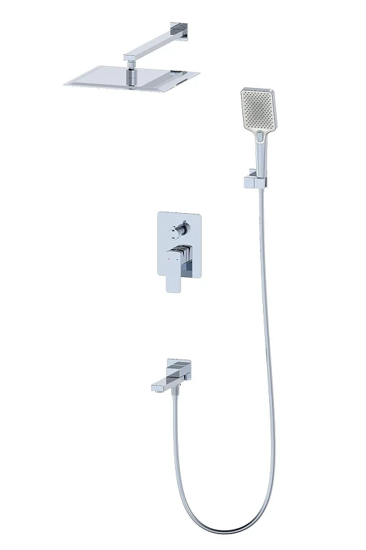 Душевая система Wonzon & Woghand Edge WW-88939003-CR цвет Хром