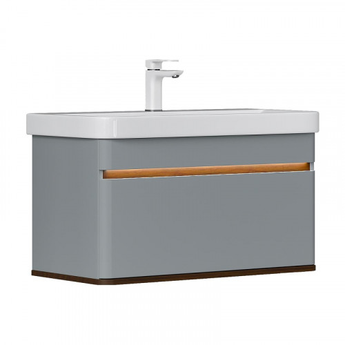 Тумба под раковину Equil Elegante 80 tpELGNT80.1Y (9595)-24.26 подвесная цвет Мэйджик Дуб голиано