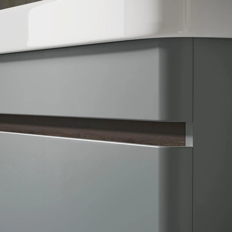 Тумба под раковину Equil Elegante 80 tpELGNT80.1Y (9595)-24.26 подвесная цвет Мэйджик Дуб голиано