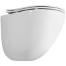 Комплект унитаза BelBagno Amanda BB051CHR+BB051SC с инсталляцией Berges Atom 410 040340 с сиденьем Микролифт и Черной матовой клавишей смыва фаянс подвесной
