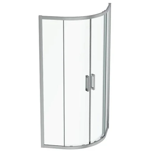 Душевой уголок Ideal Standard Connect 2 90х90 K9251EO профиль Bright Silver / Блестящий серебристый стекло прозрачное