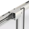 Душевая дверь Vincea Stella 160 VDS-1ST160CLB профиль цвет Черный стекло прозрачное