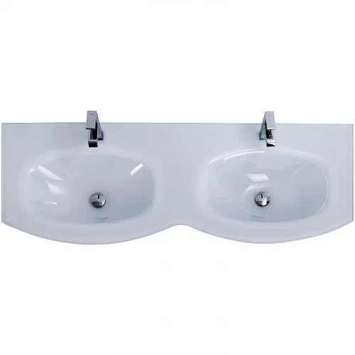 Раковина Cezares Vague 138 82412 двойная Extra Bianco