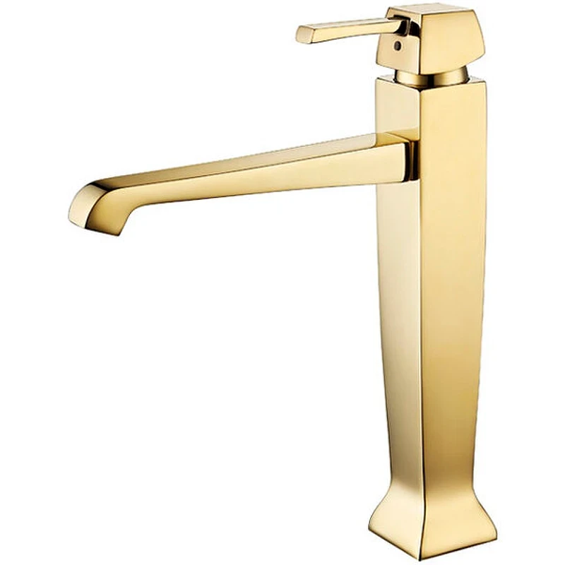 Смеситель для раковины Caprigo Diamante 50-023-oro Золото латунь