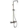 Душевая система Remer Elegance EQ34ASSDXV с термостатом цвет Сталь