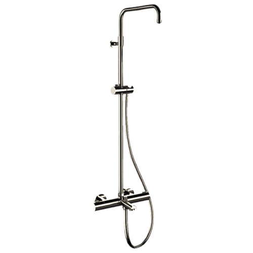Душевая система Remer Elegance EQ34ASSDXV с термостатом цвет Сталь