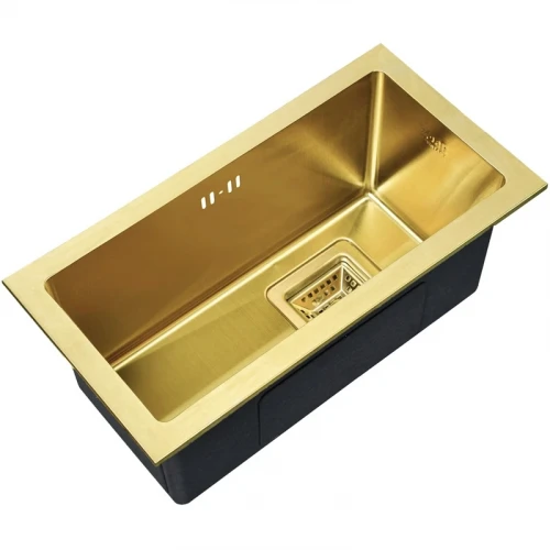 Кухонная мойка ZorG PVD Bronze SZR-2344-G BRONZE Бронза нержавеющая сталь встраиваемый