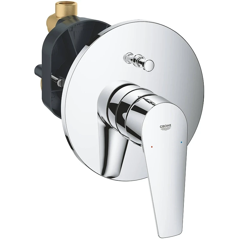 Смеситель для душа Grohe BauEdge 29079001 Хром латунь встраиваемый