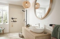 Душевая система Hansgrohe Pulsify S Showerpipe 260 2jet 24240000 с термостатом Хром латунь на стену