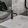 Смеситель для раковины Vincea City VBF-2C1MB Черный матовый