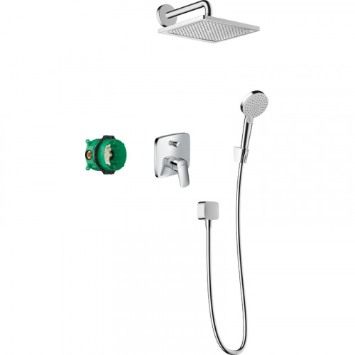 Душевая система Hansgrohe Crometta E 27957000 Хром латунь встраиваемый