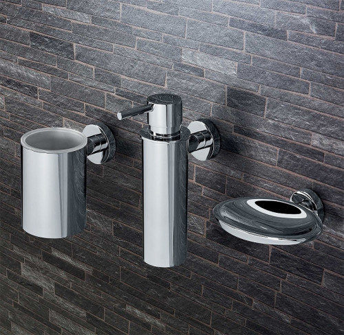 Стакан для зубных щеток Colombo Design Plus W4902.NM Черный матовый