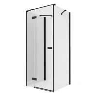 Душевое ограждение New Trendy REFLEXA Black x90 EXK-5017