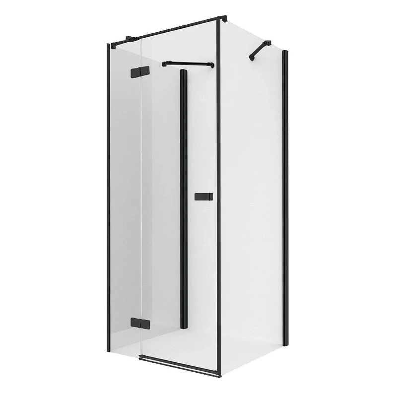Душевое ограждение New Trendy REFLEXA Black x90 EXK-5017